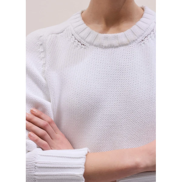Chunky Cotton Knit - Knitwear - Intelligent British Fashion at Luxury Shoes 