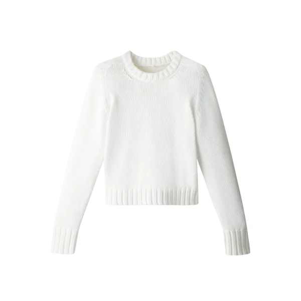 ME+EM Essential Crop Sweater