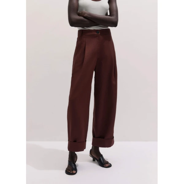 Italian Linen Blend - Pants - Intelligent British Fashion at Luxury Shoes 