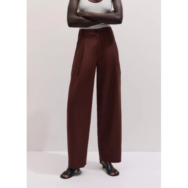 Italian Linen Blend - Pants - Intelligent British Fashion at Luxury Shoes 