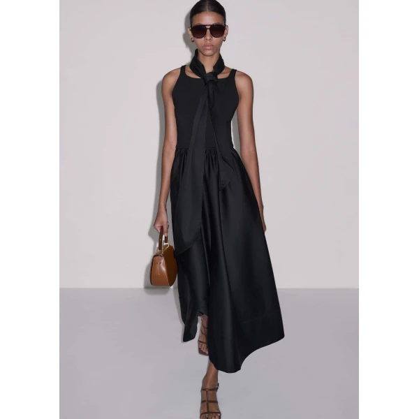 Jersey + Poplin - Dresses - Intelligent British Fashion at Luxury Shoes 