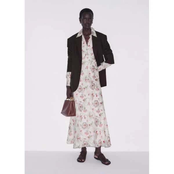 Silk-Blend Twill - Dresses - Intelligent British Fashion at Luxury Shoes 