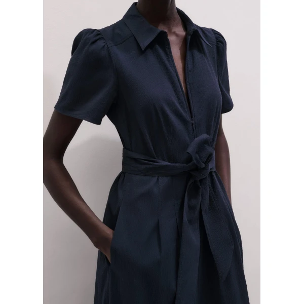 Cotton Seersucker - Dresses - Intelligent British Fashion at Luxury Shoes 