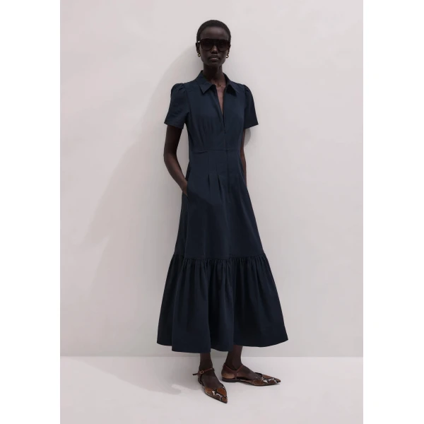 ME+EM Fit + Flare Midi Dress