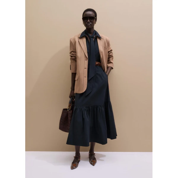 Cotton Seersucker - Dresses - Intelligent British Fashion at Luxury Shoes 