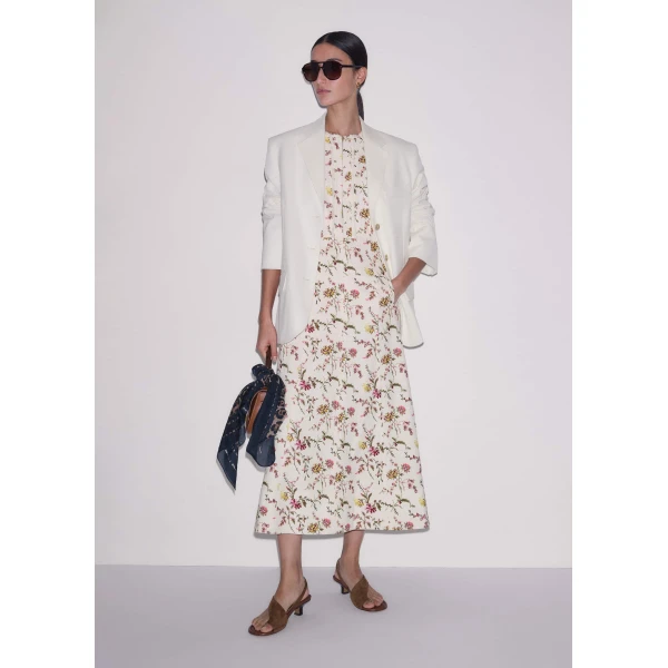 Textured Cotton - Dresses - Intelligent British Fashion at Luxury Shoes 