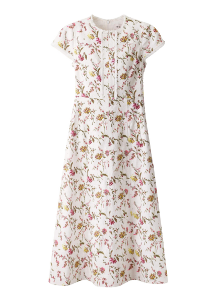 ME+EM Fit + Flare Midi Dress