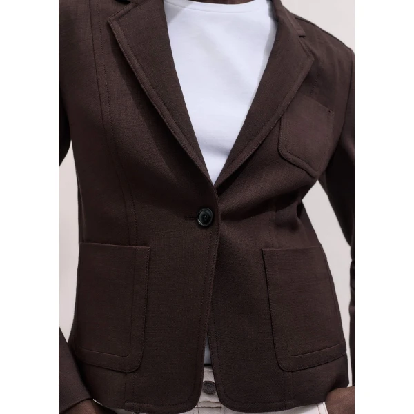 ME+EM Fitted Short Blazer