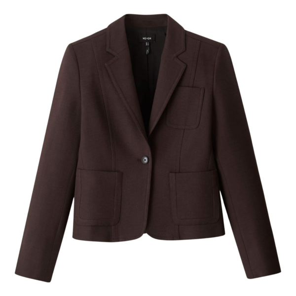 Me and Em Fitted Short Blazer
Textured Tailoring