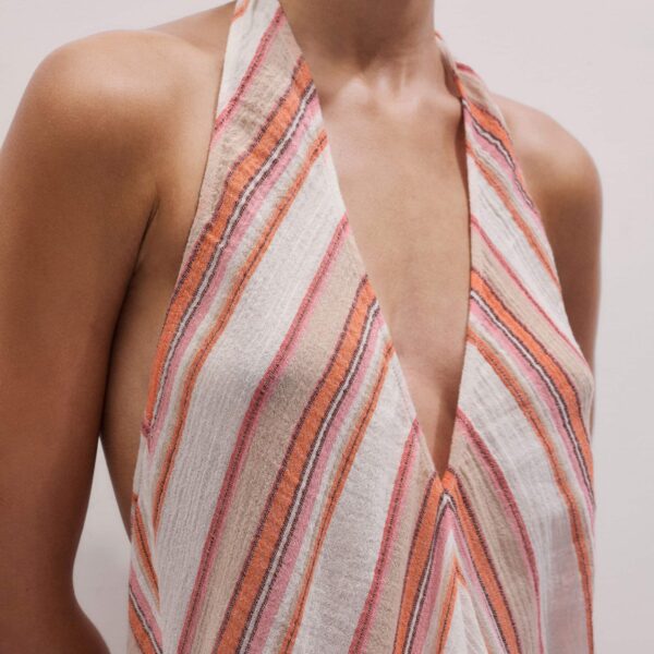 Me and Em Halter Maxi Beach Dress
Cotton Voile Dress, view 4