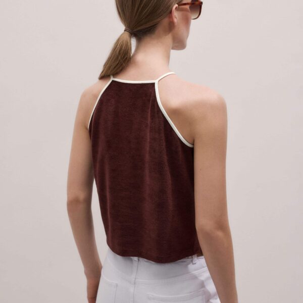 Me and Em Halterneck Top
Toweling Jersey Top, view 3