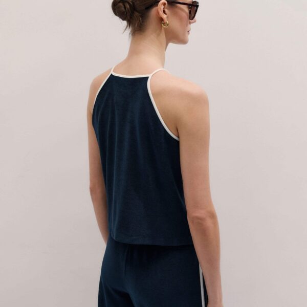 Me and Em Halterneck Top
Toweling Jersey Top, view 3