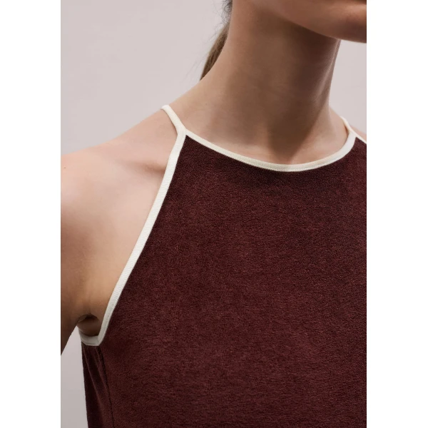 Toweling Jersey - Tops - Intelligent British Fashion at Luxury Shoes 