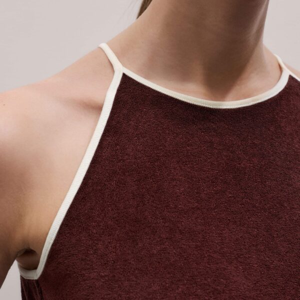 Me and Em Halterneck Top
Toweling Jersey Top, view 4