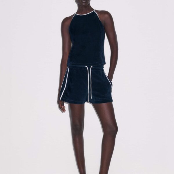 Me and Em Halterneck Top
Toweling Jersey Top, view 4