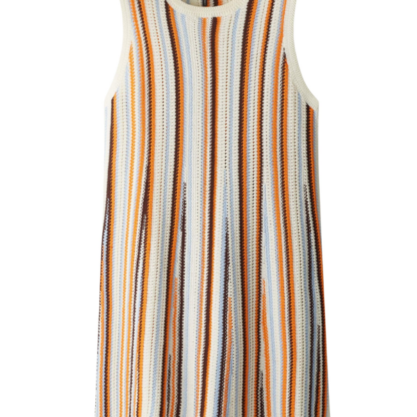Me and Em Knit Mini Dress
Stripe Cotton Knit