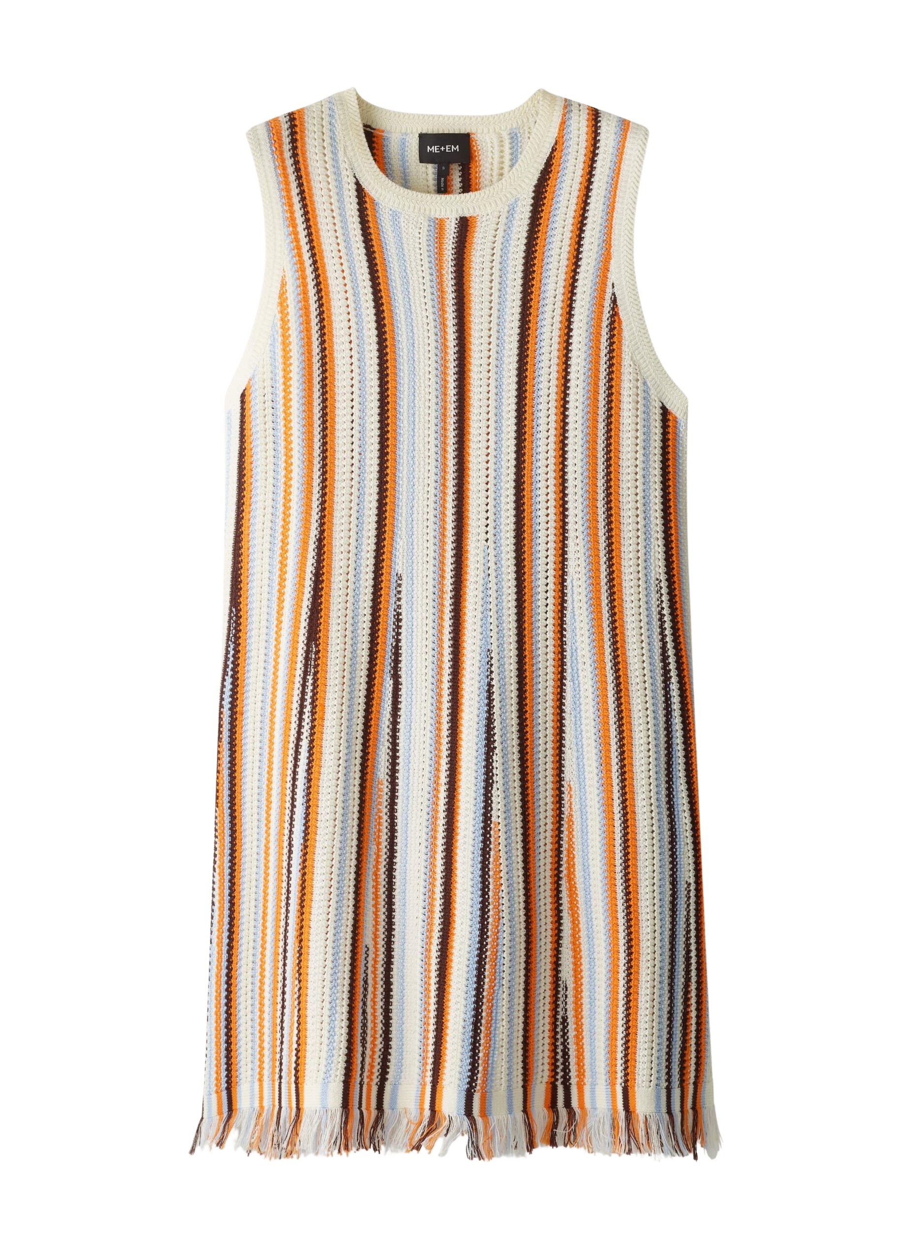 Me-and-Em-Knit-Mini-Dress-Stripe-Cotton-Knit-Coveti-scaled56555_nobg ME+EM Knit Mini Dress