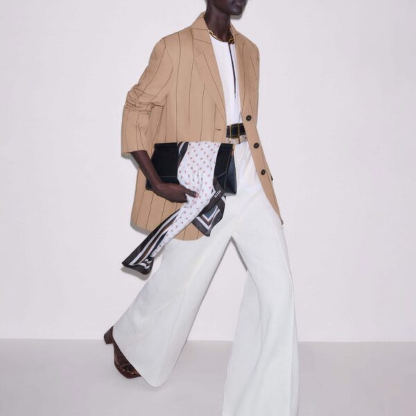 Me and Em Leg Elongator Jumpsuit
Textured Tweed, view 5