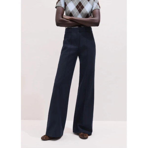 Double-Faced Cotton - Pants - Intelligent British Fashion at Luxury Shoes 