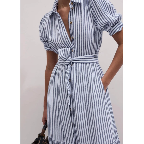 ME+EM Midi Shirt Dress