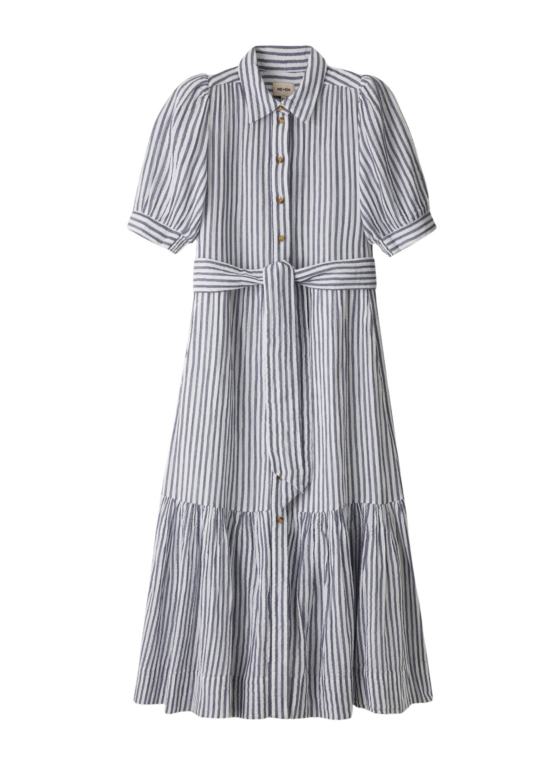 ME+EM Midi Shirt Dress