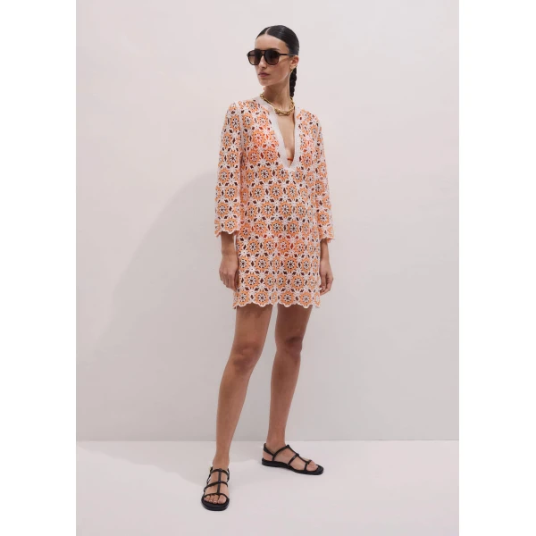 Cotton Crochet - Dresses - Intelligent British Fashion at Luxury Shoes 