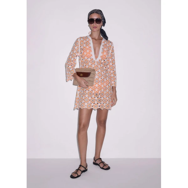 Cotton Crochet - Dresses - Intelligent British Fashion at Luxury Shoes 