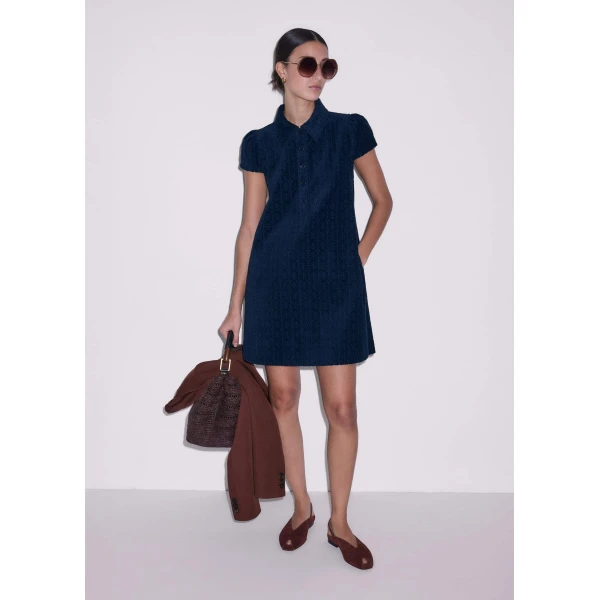 Jacquard Toweling - Dresses - Intelligent British Fashion at Luxury Shoes 