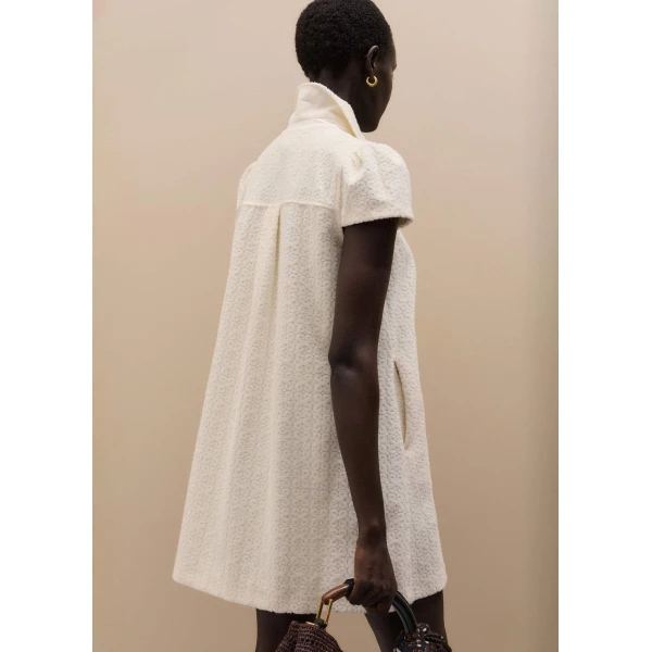 Jacquard Toweling - Dresses - Intelligent British Fashion at Luxury Shoes 
