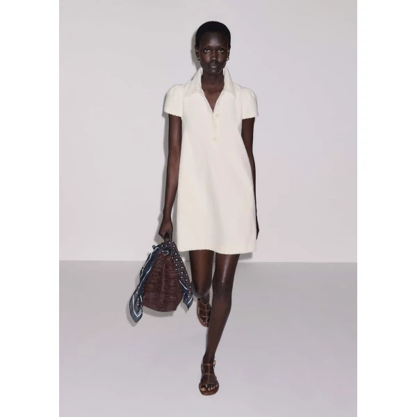 Jacquard Toweling - Dresses - Intelligent British Fashion at Luxury Shoes 