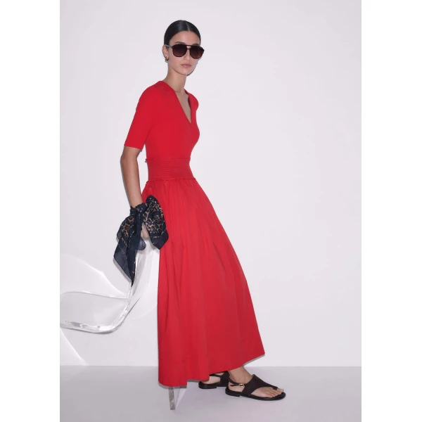 Mixed-Media Jersey - Dresses - Intelligent British Fashion at Luxury Shoes 