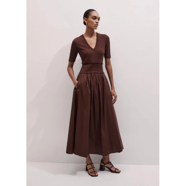 Mixed-Media Jersey - Dresses - Intelligent British Fashion at Luxury Shoes 