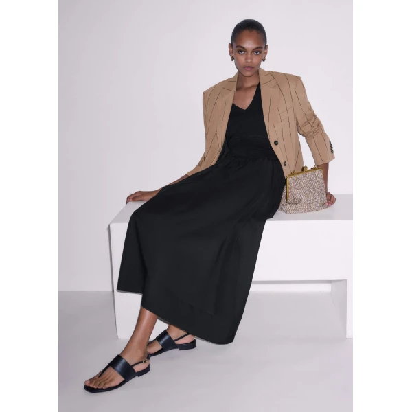 Mixed-Media Jersey - Dresses - Intelligent British Fashion at Luxury Shoes 