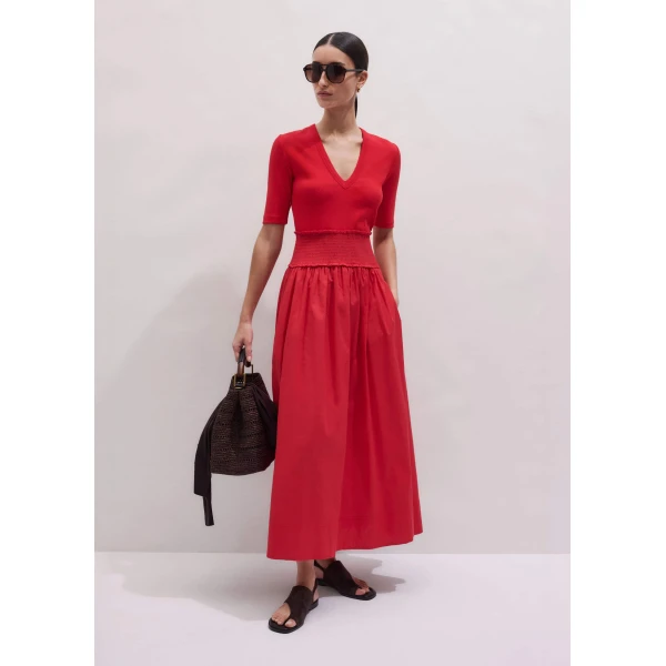 Mixed-Media Jersey - Dresses - Intelligent British Fashion at Luxury Shoes 