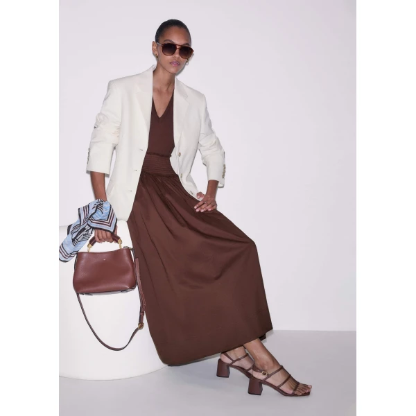Mixed-Media Jersey - Dresses - Intelligent British Fashion at Luxury Shoes 
