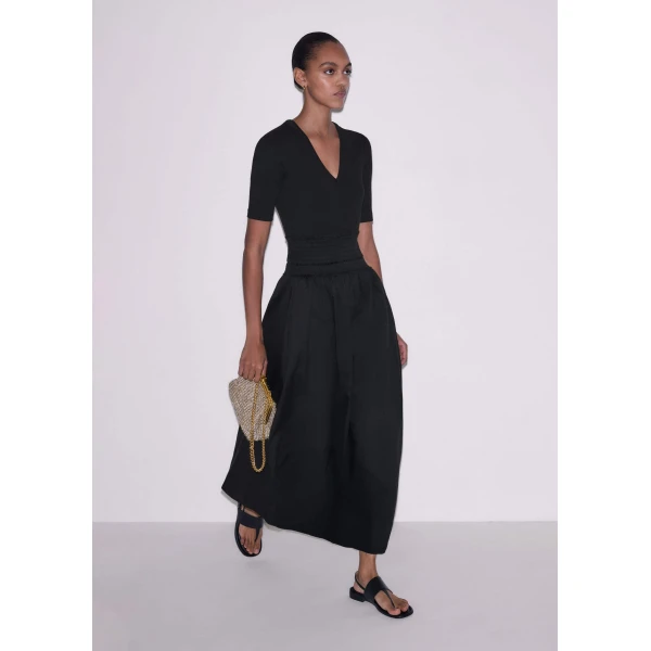 Mixed-Media Jersey - Dresses - Intelligent British Fashion at Luxury Shoes 