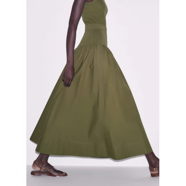 Knit + Poplin - Skirts - Intelligent British Fashion at Luxury Shoes 