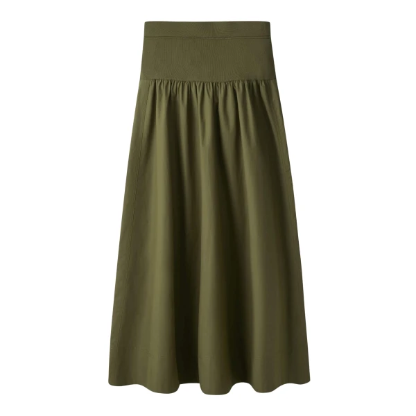 ME+EM Mixed Media Maxi Skirt
