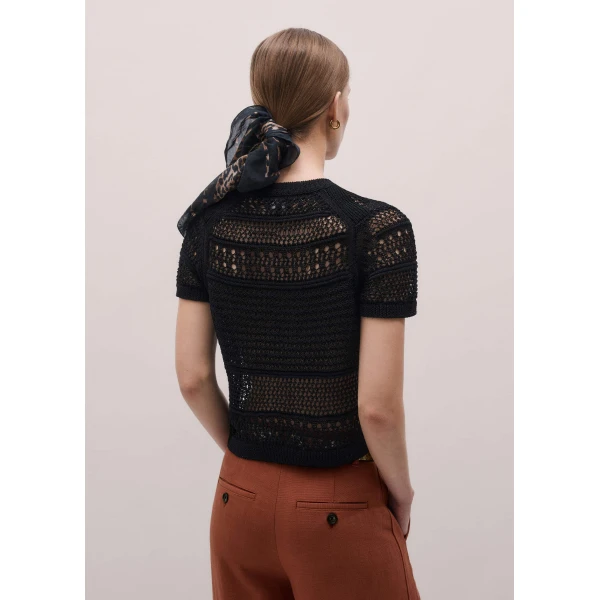 ME+EM Open-Stitch Baby Tee