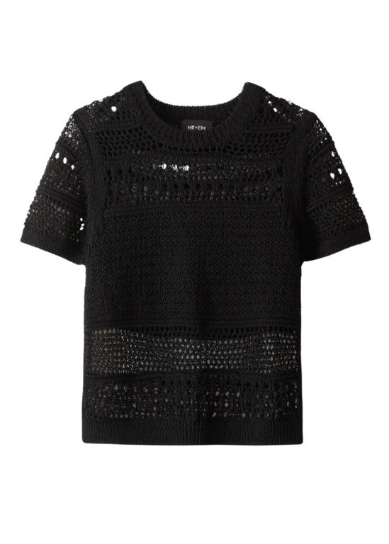 ME+EM Open-Stitch Baby Tee
