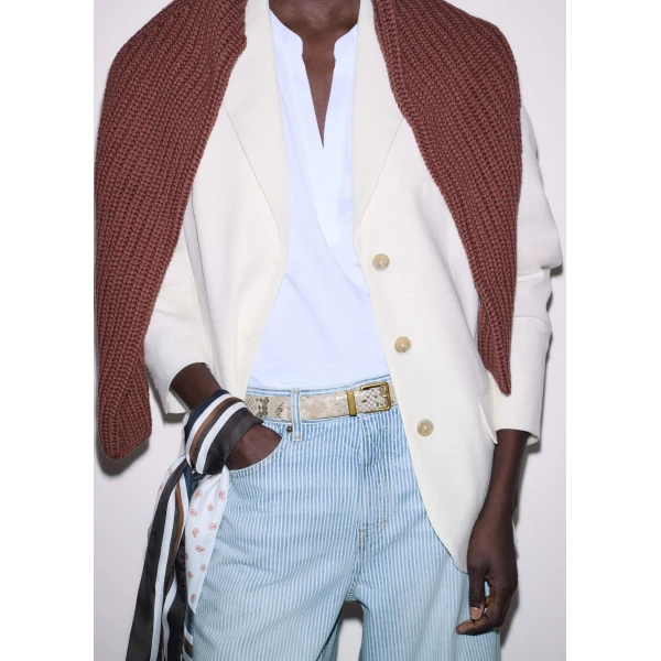 Cotton Slub Jersey - Tops - Intelligent British Fashion at Luxury Shoes 