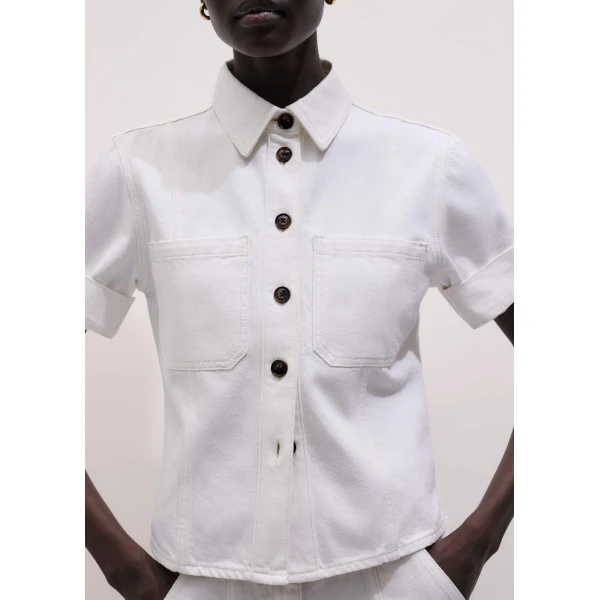 ME+EM Paneled Shirt