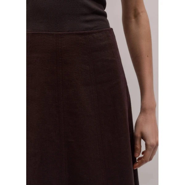 Crease-Less Linen - Skirts - Intelligent British Fashion at Luxury Shoes 