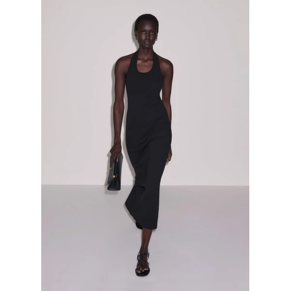 Cotton Rib Jersey - Dresses - Intelligent British Fashion at Luxury Shoes 