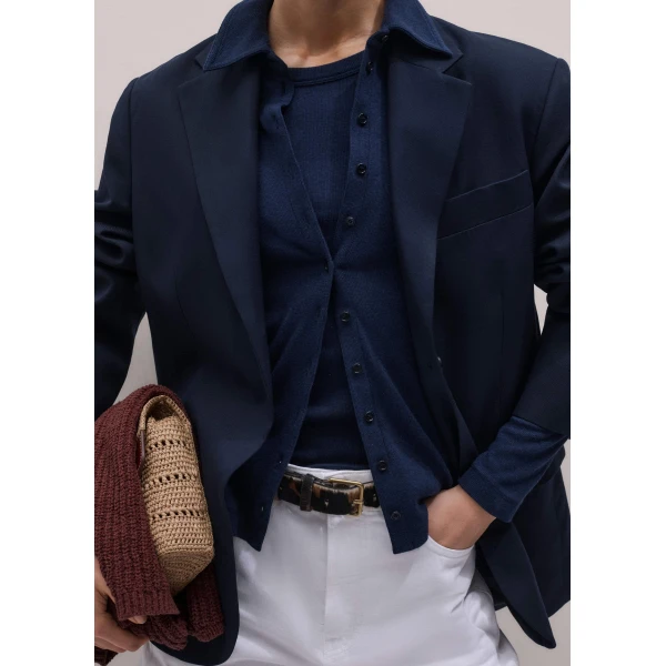 Cotton Rib - Tops - Intelligent British Fashion at Luxury Shoes 