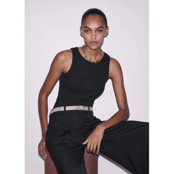 Cotton Rib - Tops - Intelligent British Fashion at Luxury Shoes 