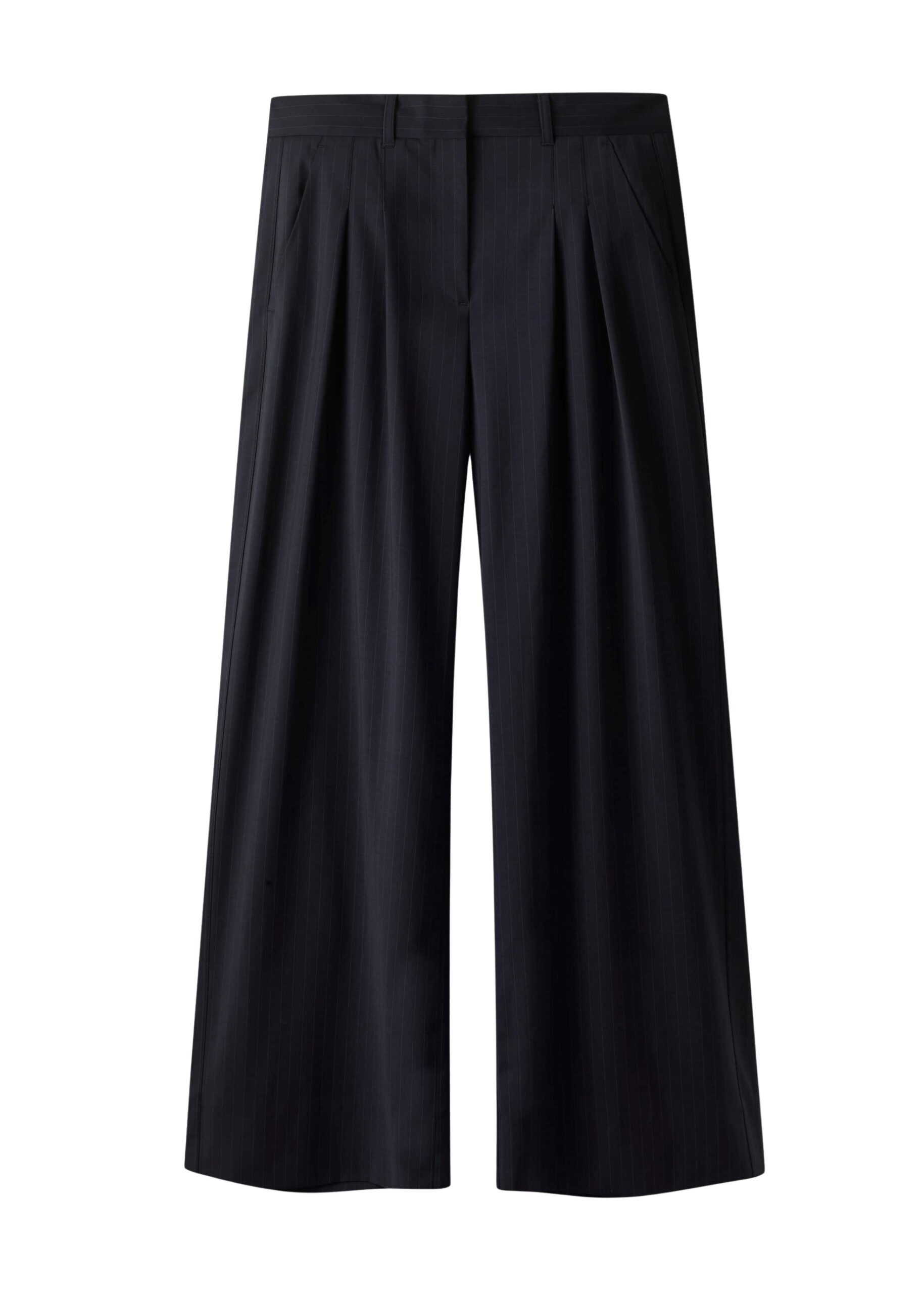 Me and Em Perfect Wide-Leg Pant
Pinstripe Wool Blend