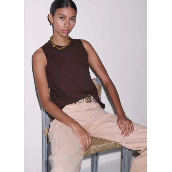 Cotton Slub Jersey - Tops - Intelligent British Fashion at Luxury Shoes 