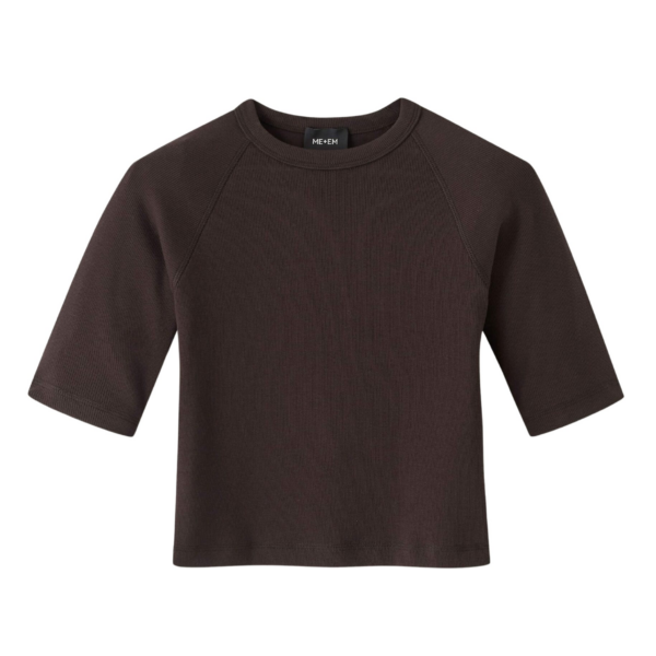 Me and Em Raglan Crop Tee
Cotton Rib Jersey Top