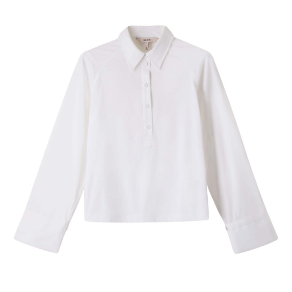 Me and Em Raglan Layering Top
Mixed-Media Jersey Top